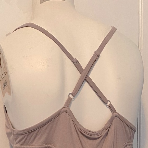 Spaghetti Strap a-line Viscose Top / Mini Dress / Beach Coverup - Picture 3 of 3